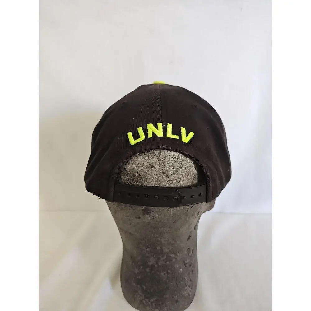UNLV Running Rebels‎ Hat Cap Top of the World Snapback Black Neon Green Vegas,